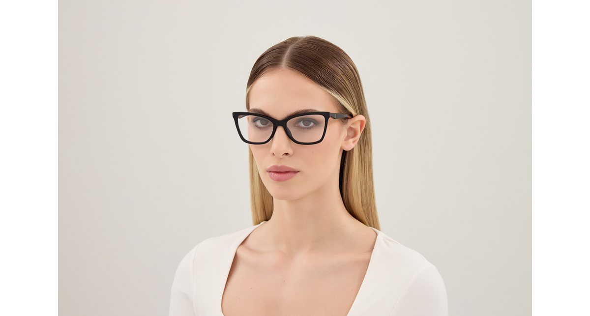 Saint Laurent Monogram SL M183 Noir 001 portée - Les Lunettes de Pauline