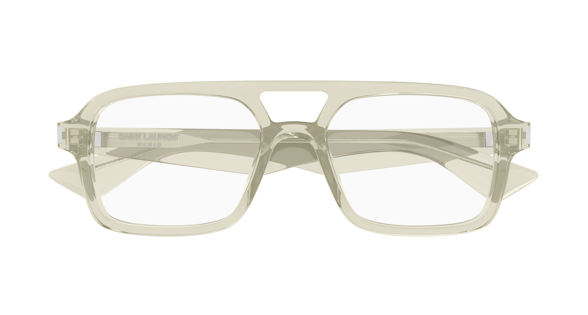 Saint Laurent Corner Angle SL 961 Vert 004 de face - Les Lunettes de Pauline