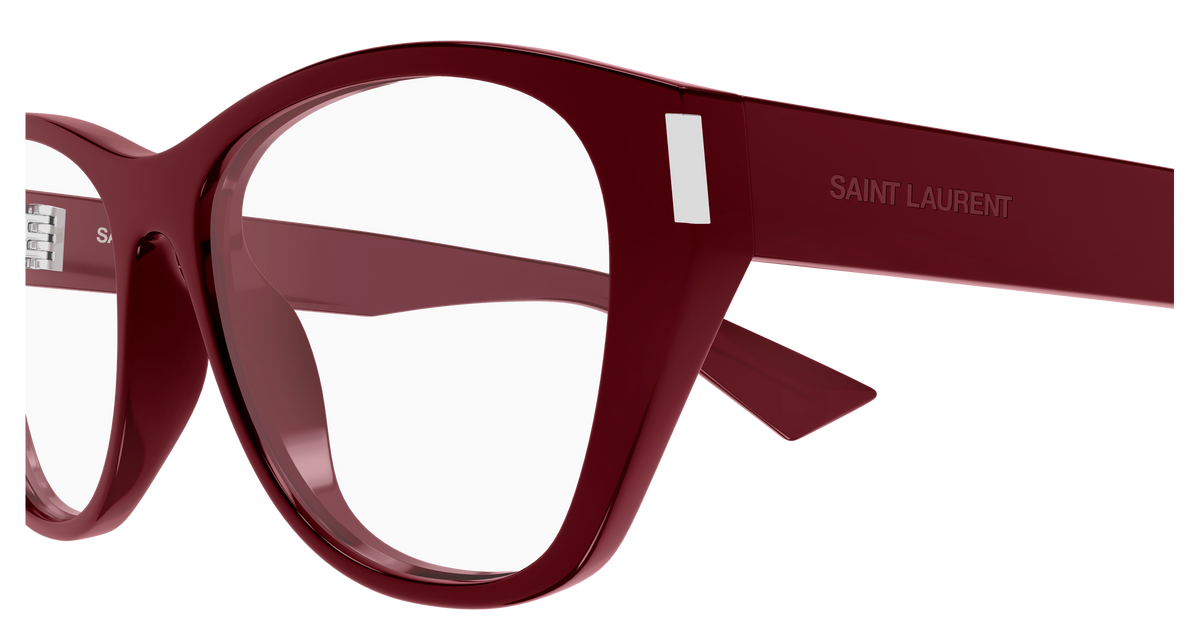 Saint Laurent Corner Angle SL 929 Rouge 006 vue de profil - Les Lunettes de Pauline