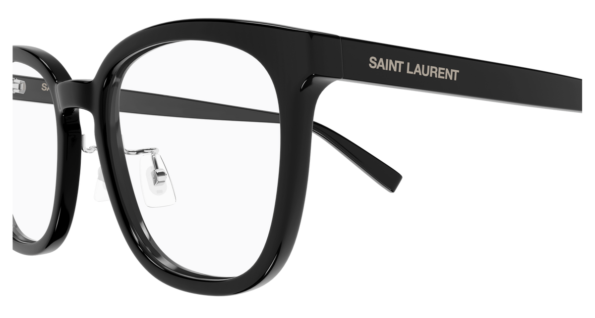 Saint Laurent SL Logo SL 917/F Noir 001 vue de profil - Les Lunettes de Pauline