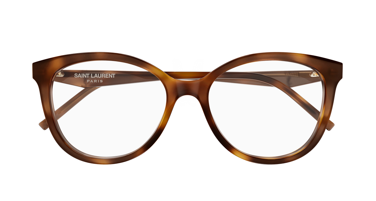 Saint Laurent Monogram SL M184 Havane 003 de face - Les Lunettes de Pauline
