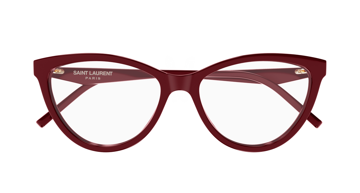 Saint Laurent Monogram SL M185 Rouge 005 de face - Les Lunettes de Pauline