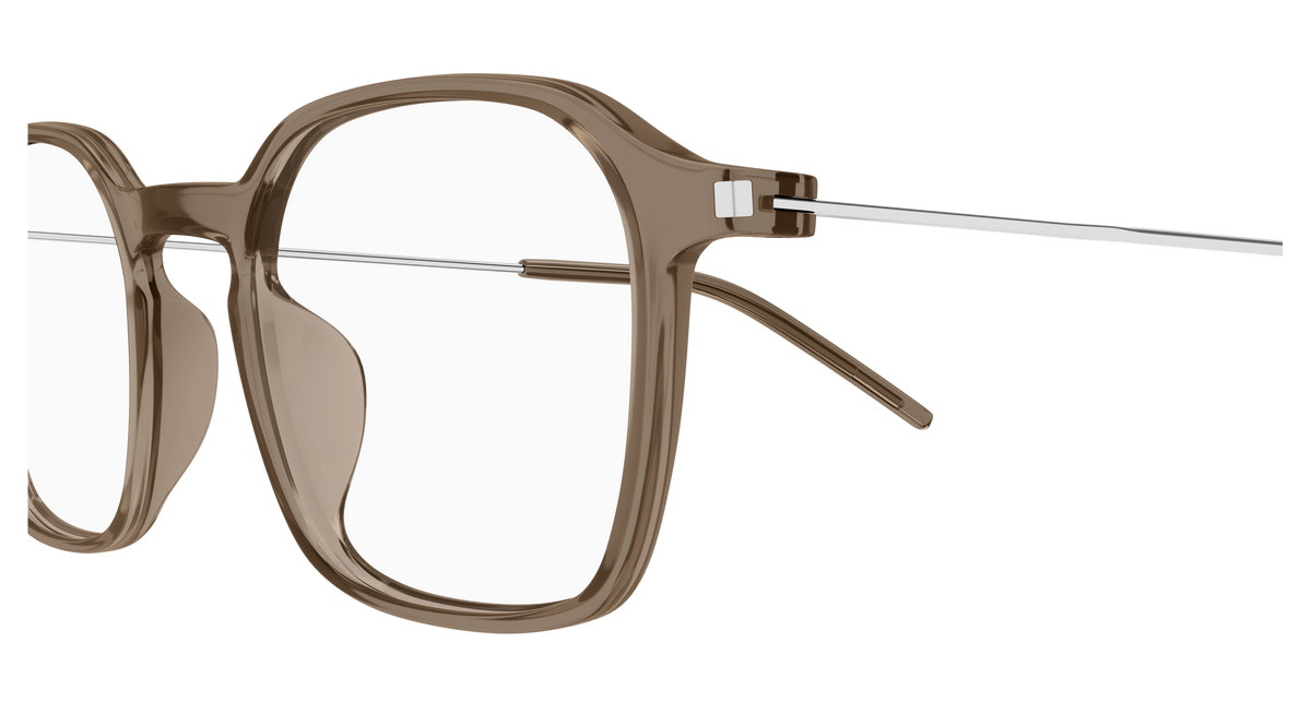 Saint Laurent Corner Angle SL 954 Brun 003 vue de profil - Les Lunettes de Pauline