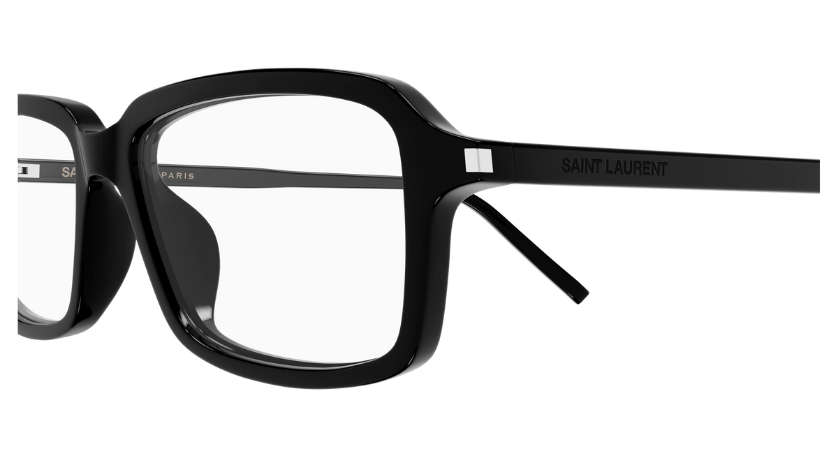Saint Laurent Corner Angle SL 938 OPT Noir 007 vue de profil - Les Lunettes de Pauline