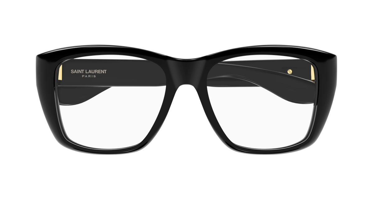 Saint Laurent SL Logo SL 925 Noir 001 de face - Les Lunettes de Pauline