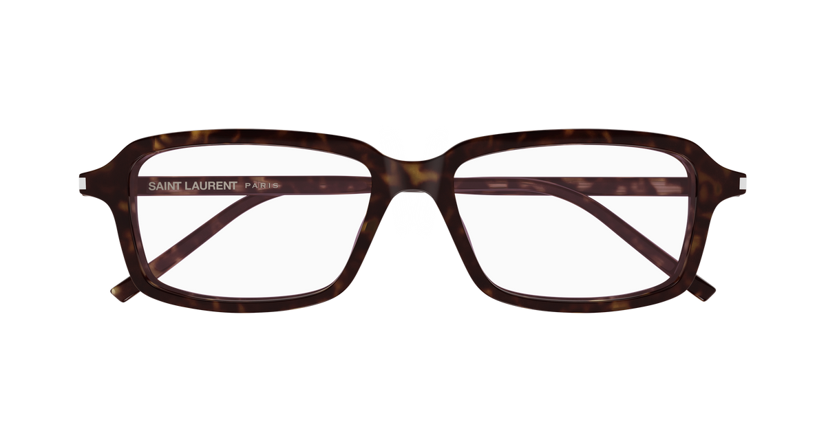 Saint Laurent Corner Angle SL 938 OPT Havane 005 de face - Les Lunettes de Pauline