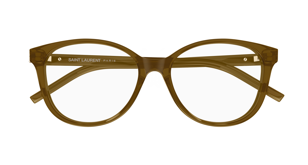 Saint Laurent Monogram SL M112 Brun 008 de face - Les Lunettes de Pauline