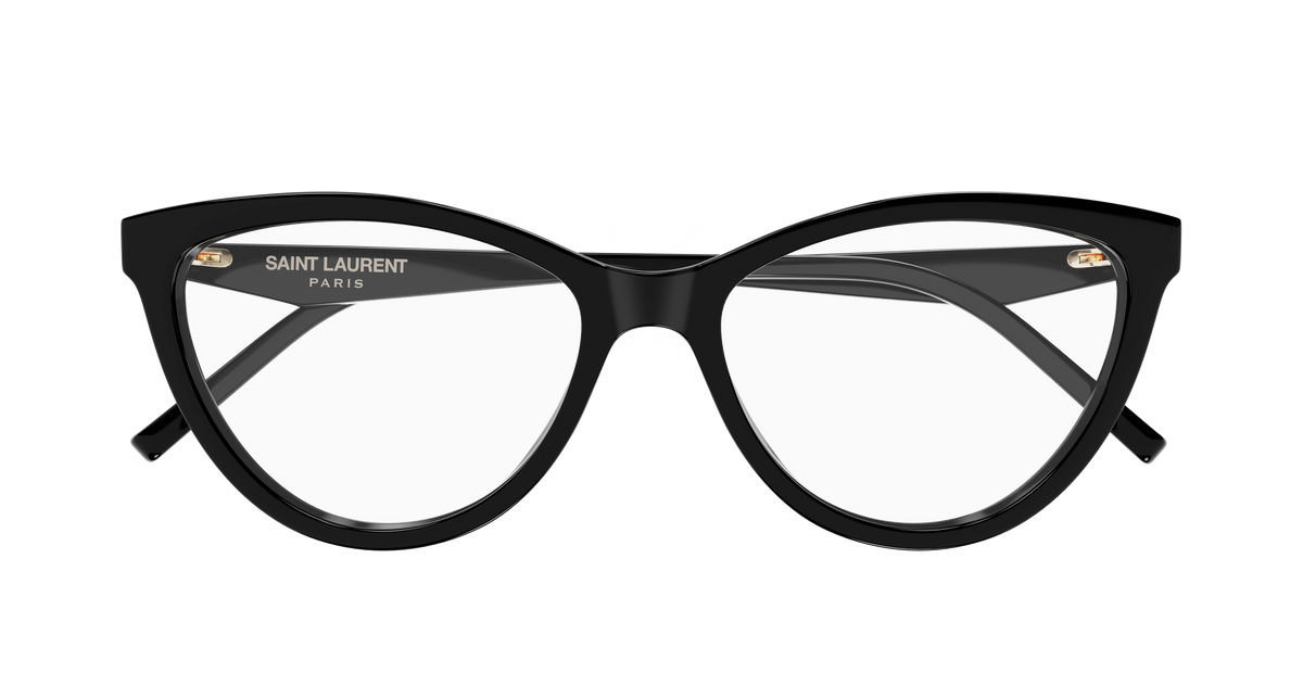Saint Laurent Monogram SL M185 Noir 001 de face - Les Lunettes de Pauline