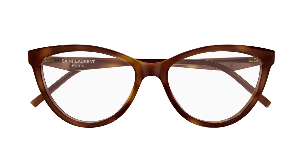 Saint Laurent Monogram SL M185 Havane 003 de face - Les Lunettes de Pauline