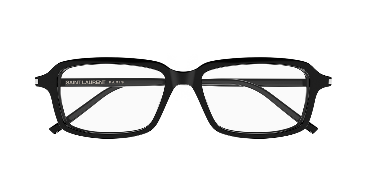Saint Laurent Corner Angle SL 938 OPT Noir 001 de face - Les Lunettes de Pauline