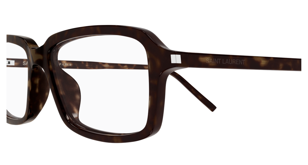 Saint Laurent Corner Angle SL 938 OPT Havane 005 vue de profil - Les Lunettes de Pauline