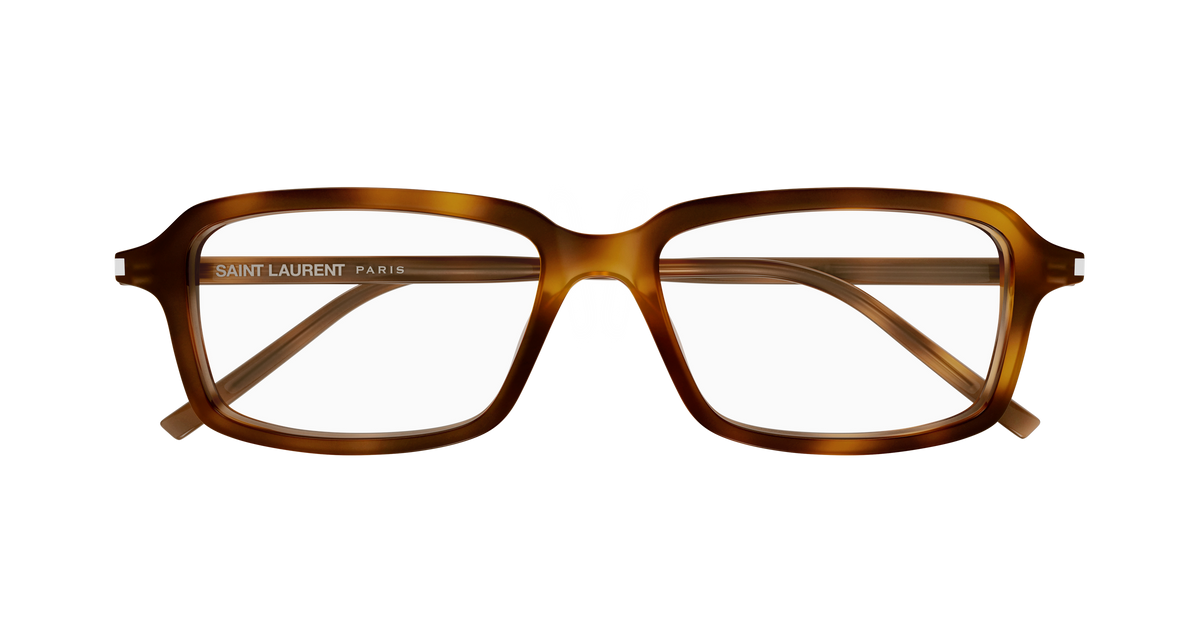 Saint Laurent Corner Angle SL 938 OPT Havane 008 de face - Les Lunettes de Pauline