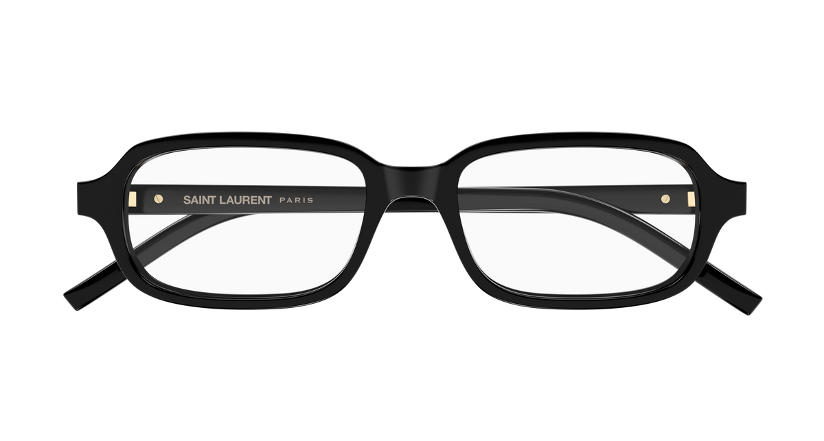 Saint Laurent Monogram SL M180 Noir 001 de face - Les Lunettes de Pauline
