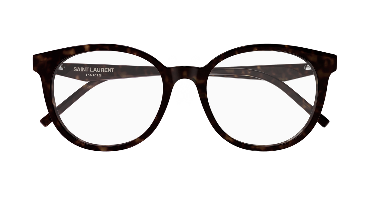 Saint Laurent Monogram SL M189/F Havane 002 de face - Les Lunettes de Pauline