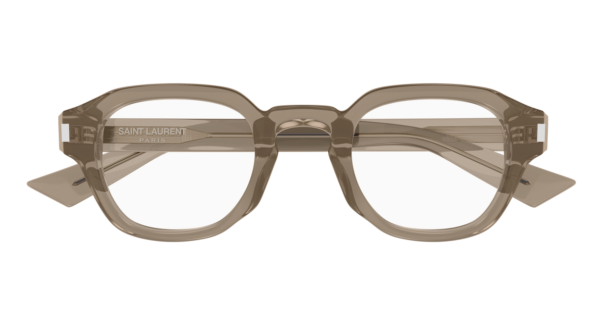 Saint Laurent Corner Angle SL 946 OPT Brun 005 de face - Les Lunettes de Pauline