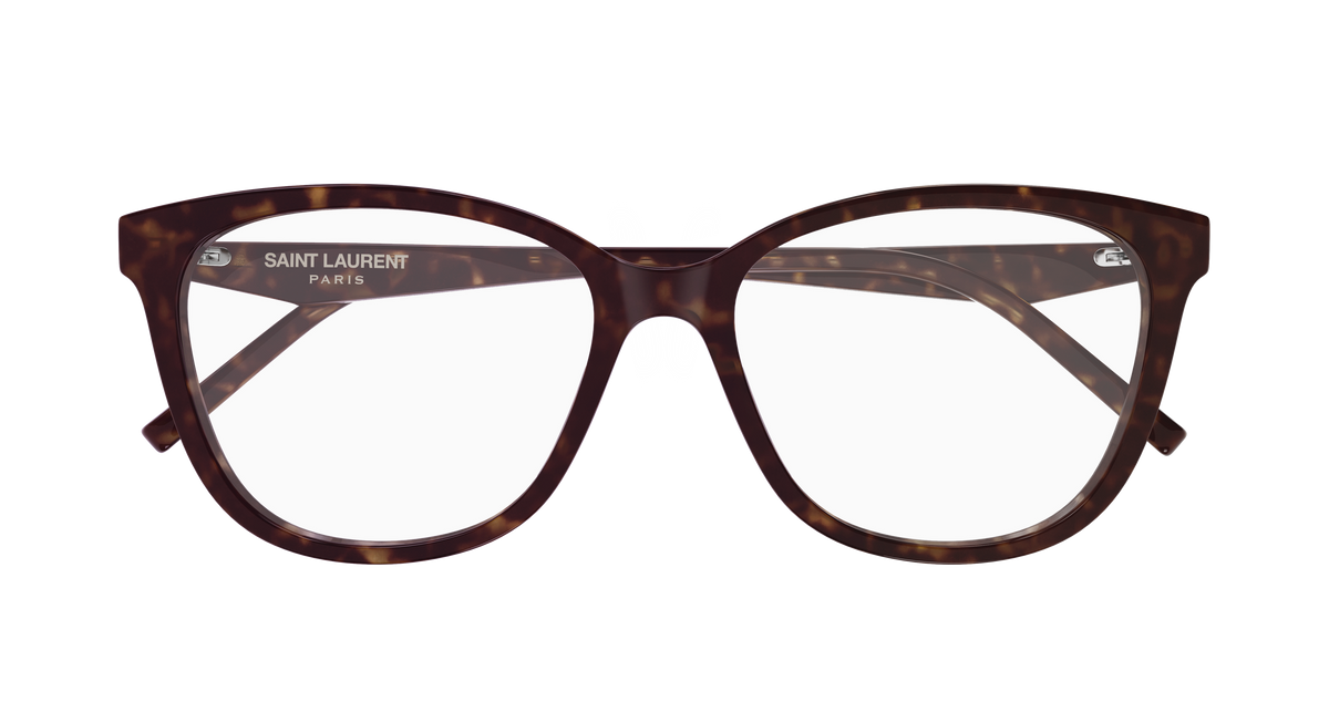 Saint Laurent Monogram SL M187/F Havane 002 de face - Les Lunettes de Pauline