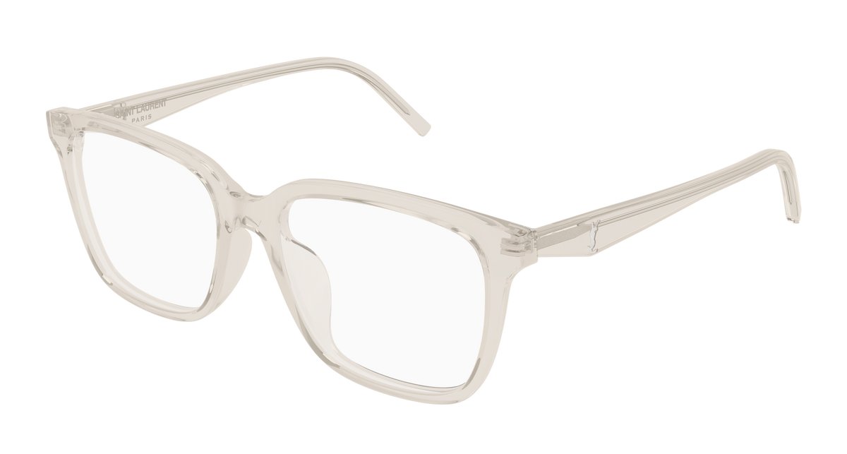 Saint Laurent Monogram SL M191/F Beige 004 vue trois-quarts - Les Lunettes de Pauline