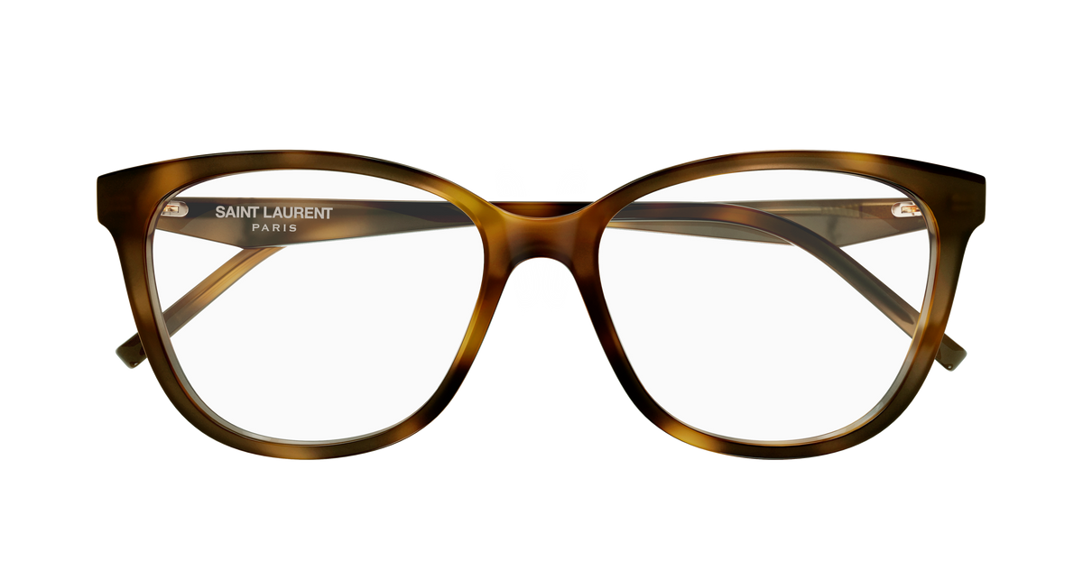 Saint Laurent Monogram SL M187/F Havane 003 de face - Les Lunettes de Pauline