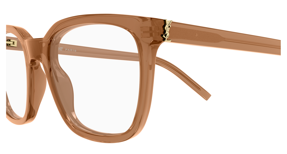 Saint Laurent Monogram SL M129 Brun 009 vue de profil - Les Lunettes de Pauline