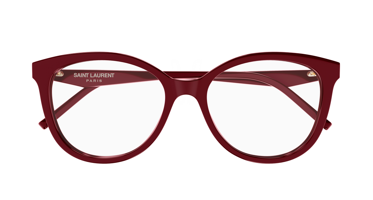 Saint Laurent Monogram SL M184 Rouge 010 de face - Les Lunettes de Pauline