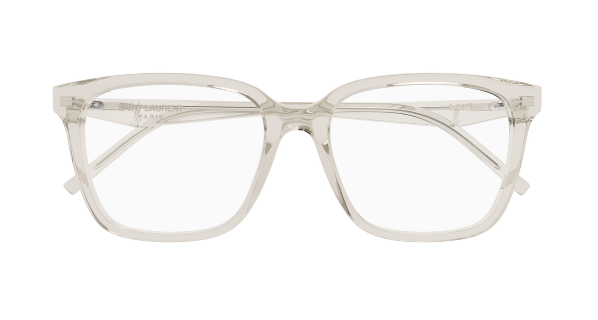 Saint Laurent Monogram SL M191/F Beige 004 de face - Les Lunettes de Pauline