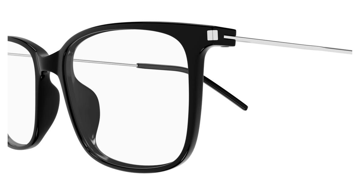 Saint Laurent Corner Angle SL 956 Noir 001 vue de profil - Les Lunettes de Pauline