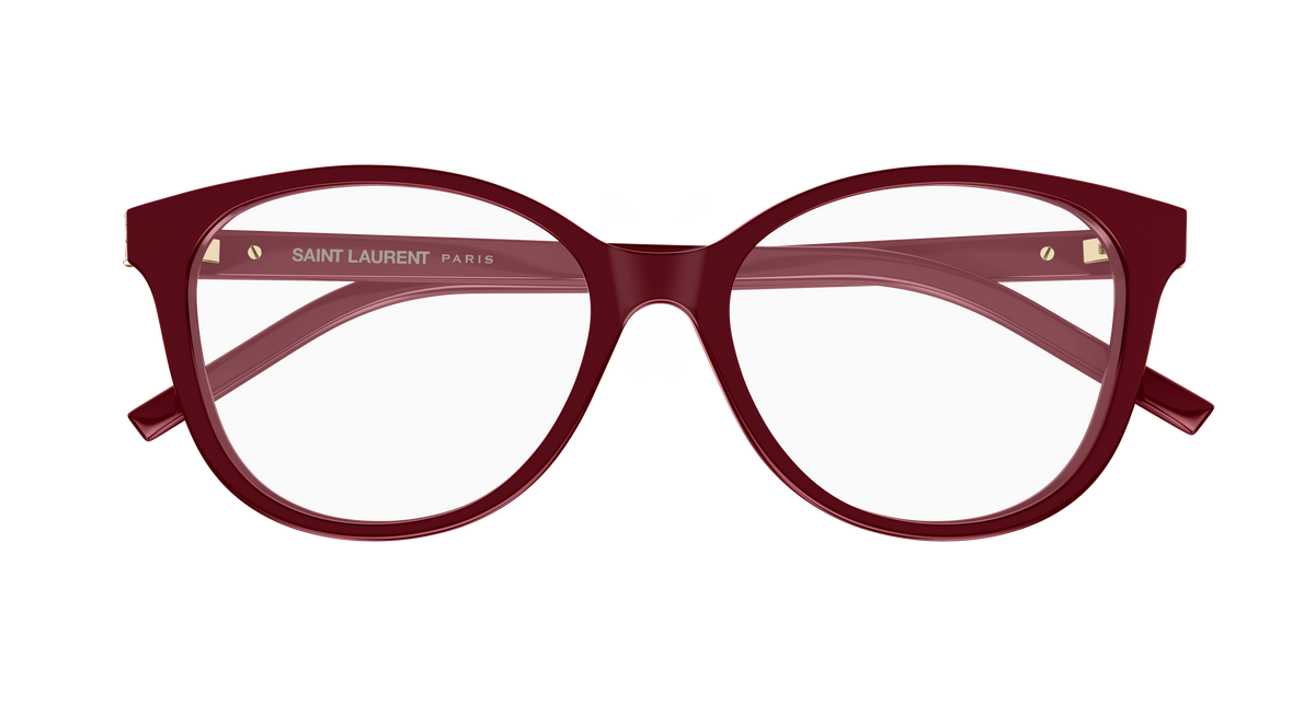Saint Laurent Monogram SL M112 Rouge 010 de face - Les Lunettes de Pauline