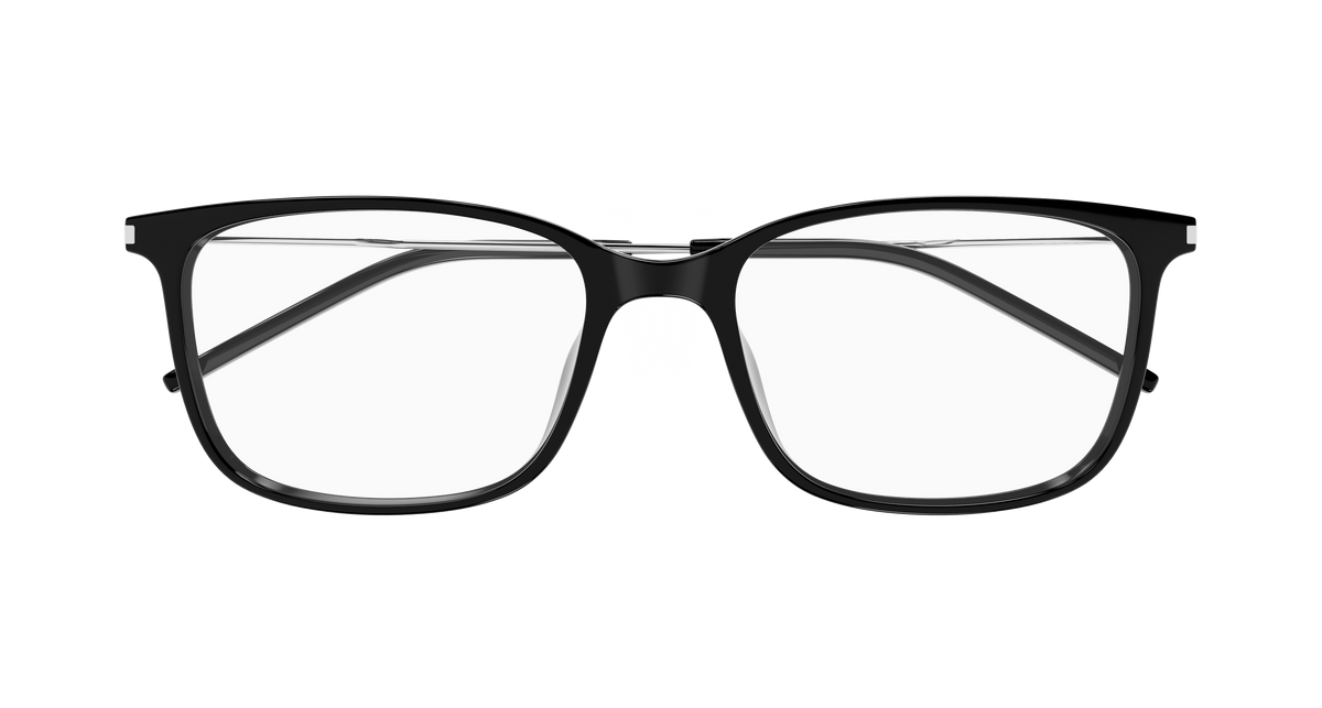Saint Laurent Corner Angle SL 956 Noir 005 de face - Les Lunettes de Pauline
