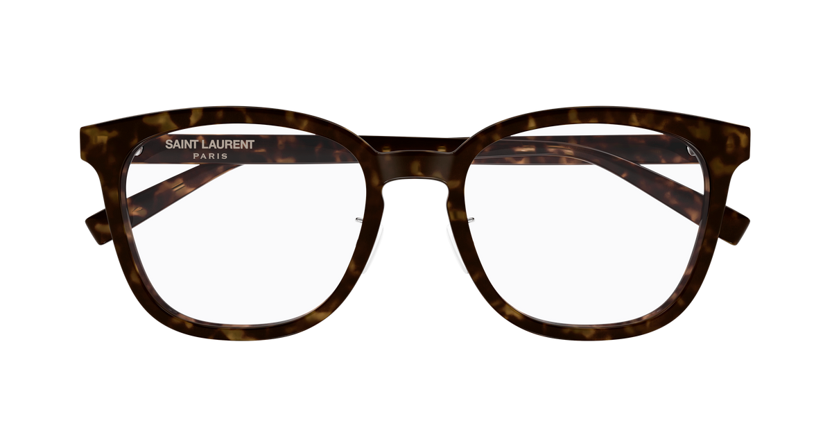 Saint Laurent SL Logo SL 917/F Havane 002 de face - Les Lunettes de Pauline