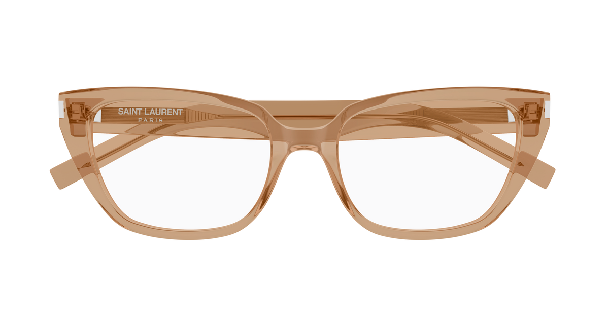 Saint Laurent Corner Angle SL 896 Brun 005 de face - Les Lunettes de Pauline