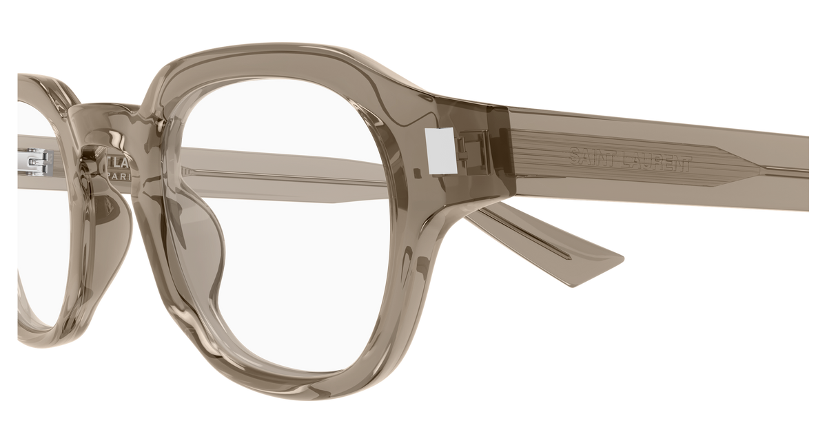 Saint Laurent Corner Angle SL 946 OPT Brun 005 vue de profil - Les Lunettes de Pauline