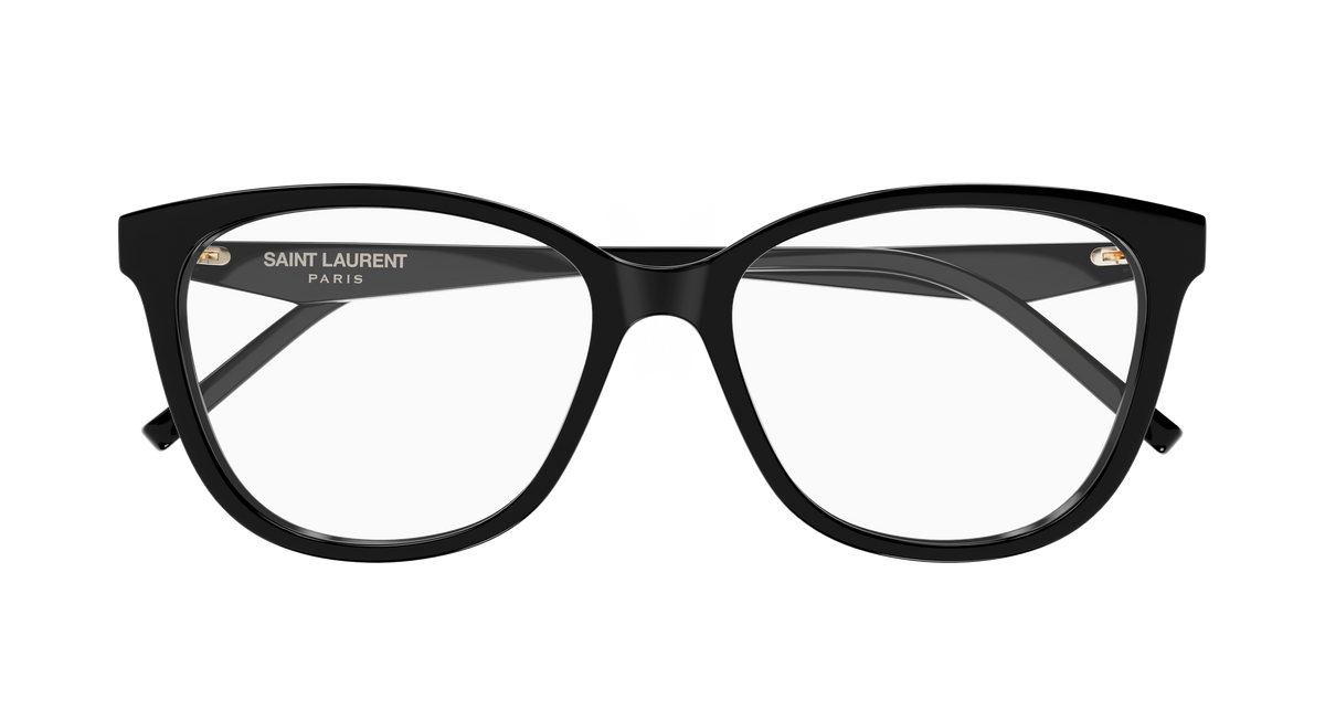 Saint Laurent Monogram SL M187/F Noir 001 de face - Les Lunettes de Pauline