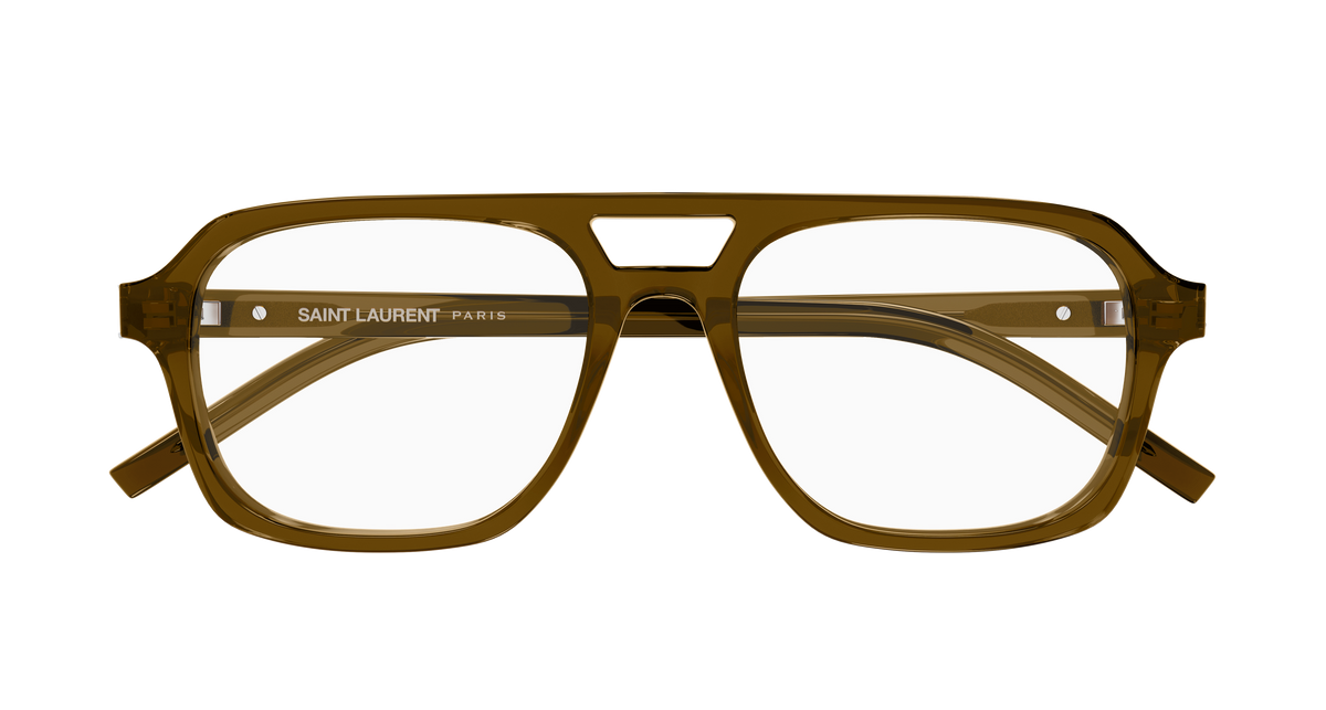 Saint Laurent Monogram SL M179 Brun 005 de face - Les Lunettes de Pauline