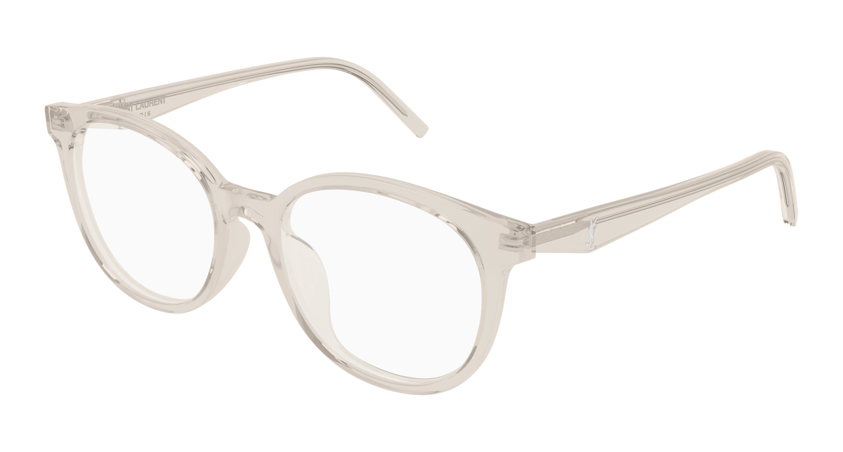 Saint Laurent Monogram SL M189/F Beige 004 vue trois-quarts - Les Lunettes de Pauline