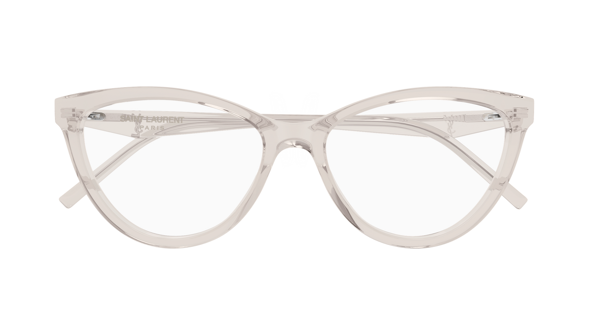 Saint Laurent Monogram SL M185 Beige 004 de face - Les Lunettes de Pauline