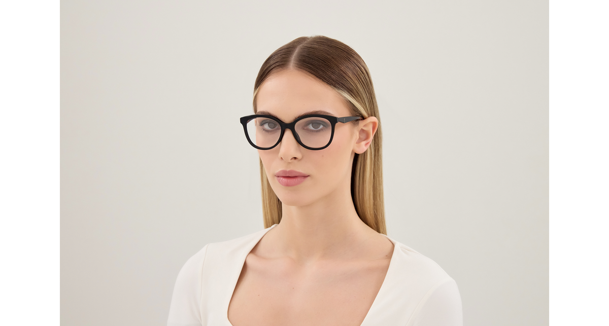 Saint Laurent Monogram SL M184 Noir 001 portée - Les Lunettes de Pauline