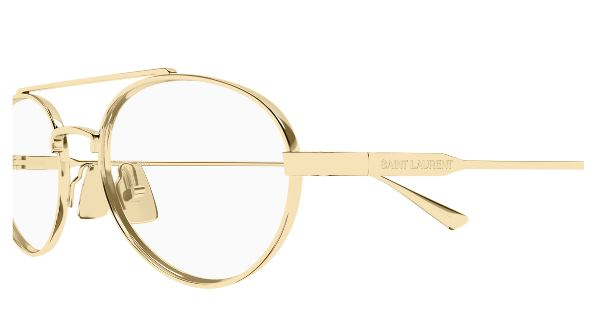 Saint Laurent SL Logo SL 951 OPT Or 003 vue de profil - Les Lunettes de Pauline