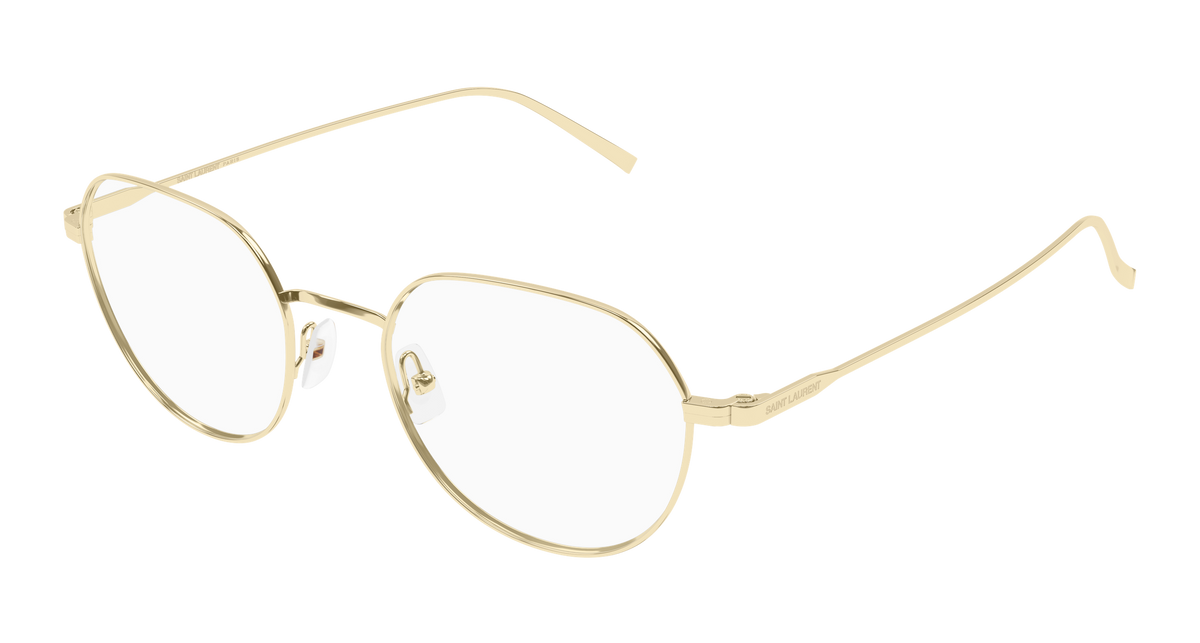 Saint Laurent SL Logo SL 953 OPT Or 003 vue trois-quarts - Les Lunettes de Pauline