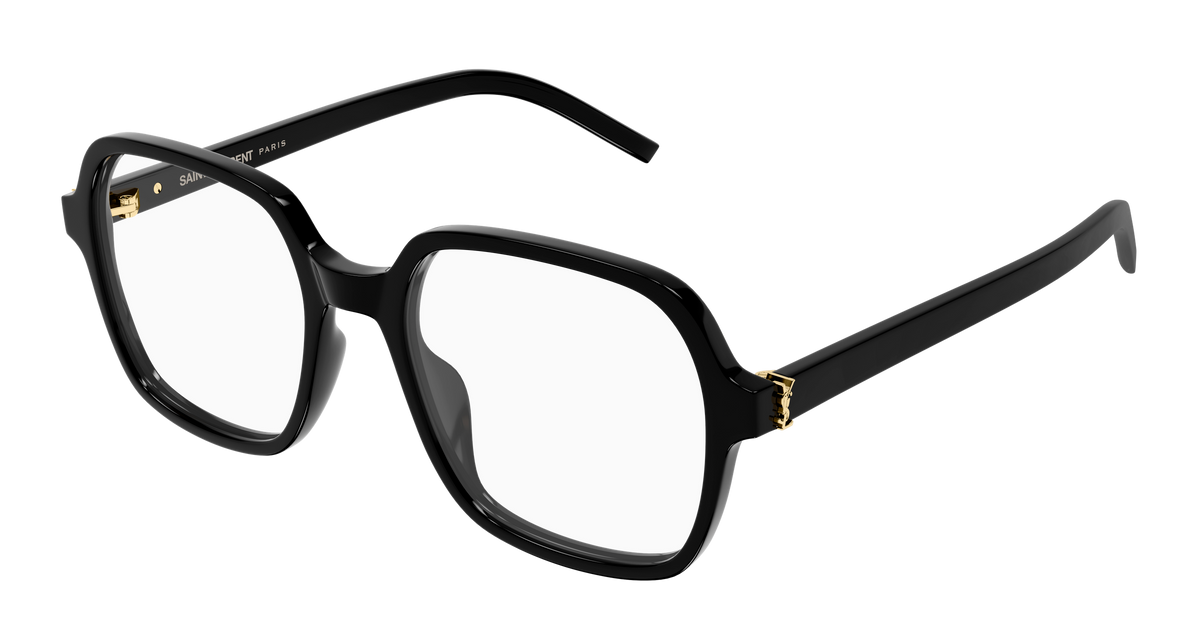 Saint Laurent Monogram SL M190 Noir 001 vue trois-quarts - Les Lunettes de Pauline