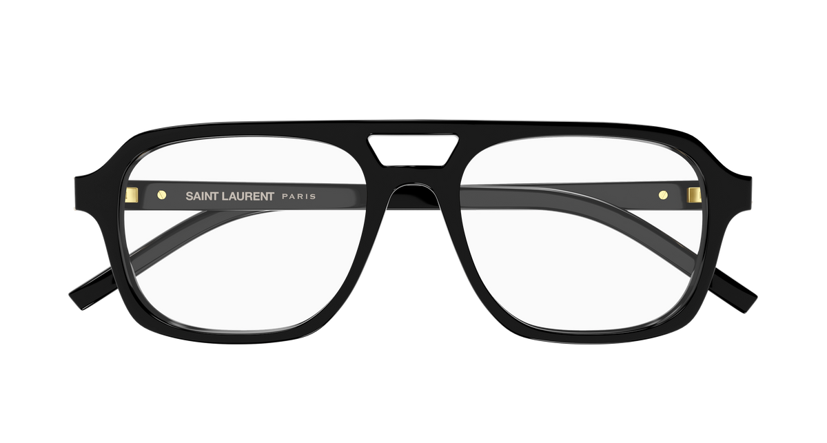 Saint Laurent Monogram SL M179 Noir 001 de face - Les Lunettes de Pauline