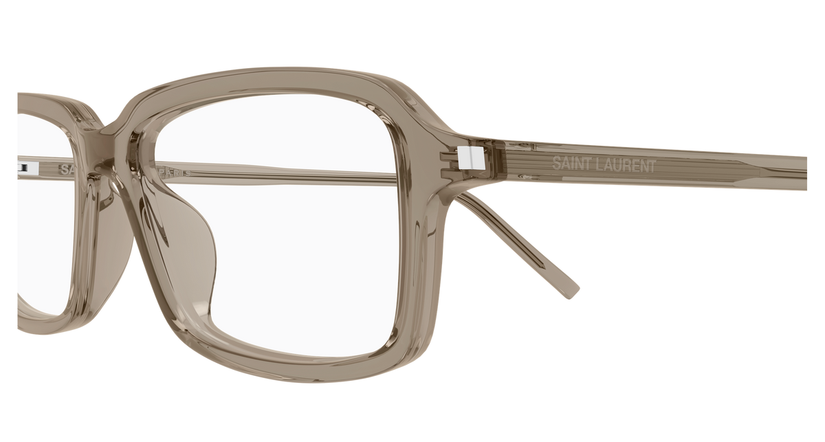 Saint Laurent Corner Angle SL 938 OPT Brun 009 vue de profil - Les Lunettes de Pauline
