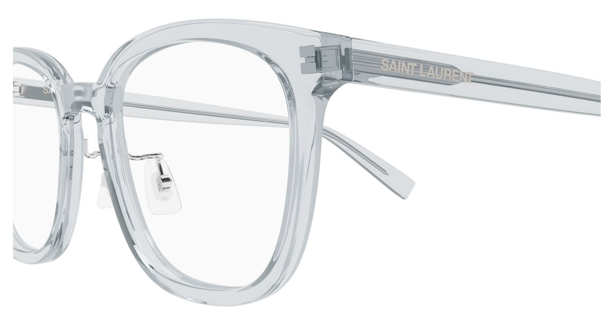 Saint Laurent SL Logo SL 917/F Gris 003 vue de profil - Les Lunettes de Pauline