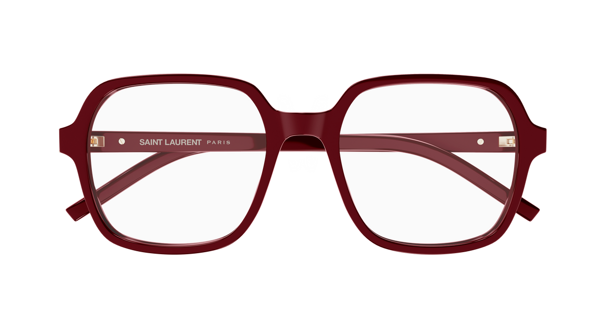Saint Laurent Monogram SL M190 Rouge 005 de face - Les Lunettes de Pauline