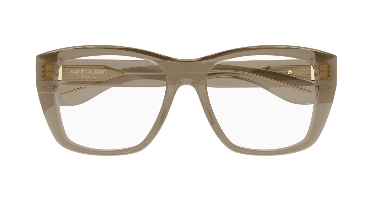 Saint Laurent SL Logo SL 925 Brun 003 de face - Les Lunettes de Pauline