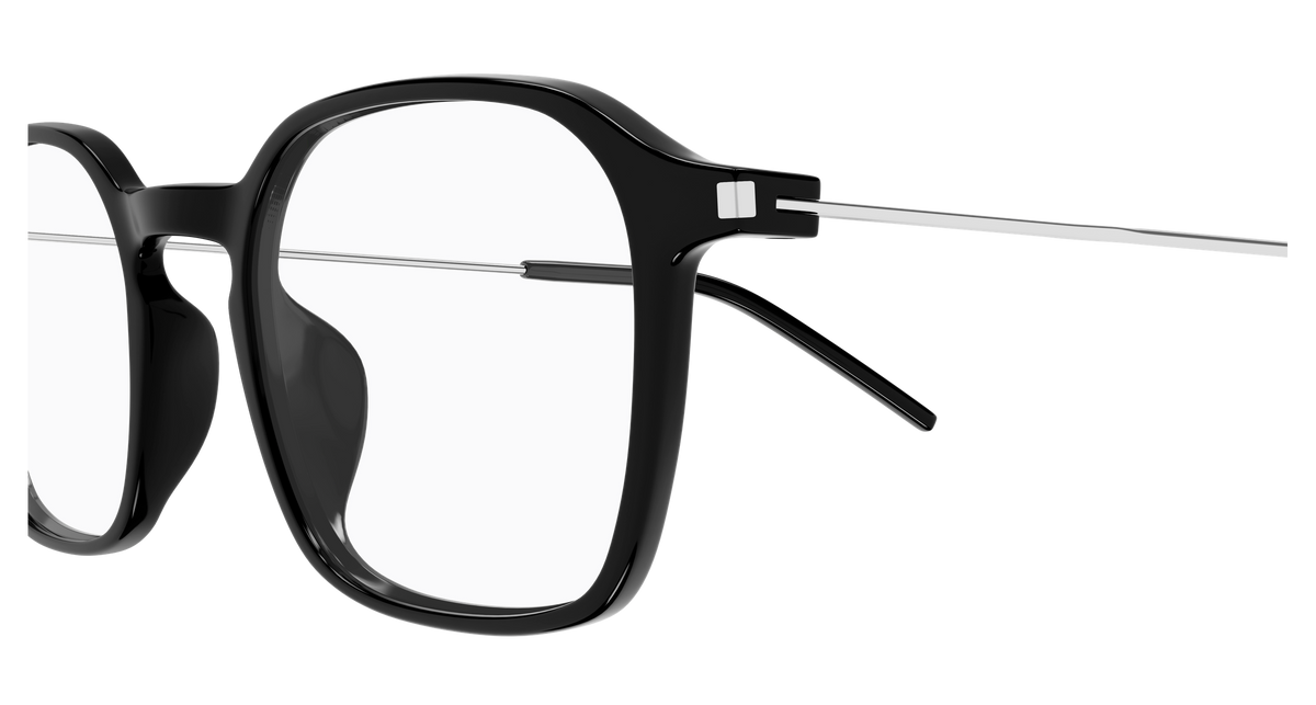 Saint Laurent Corner Angle SL 954 Noir 001 vue de profil - Les Lunettes de Pauline