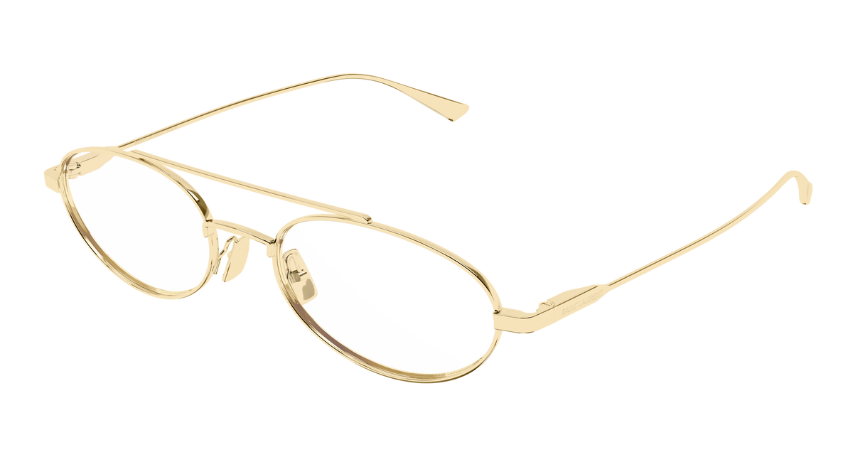 Saint Laurent SL Logo SL 951 OPT Or 003 vue trois-quarts - Les Lunettes de Pauline