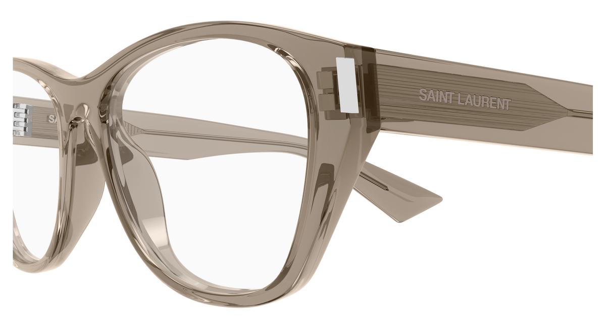 Saint Laurent Corner Angle SL 929 Brun 003 vue de profil - Les Lunettes de Pauline