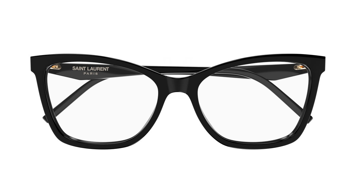 Saint Laurent Monogram SL M183 Noir 001 de face - Les Lunettes de Pauline