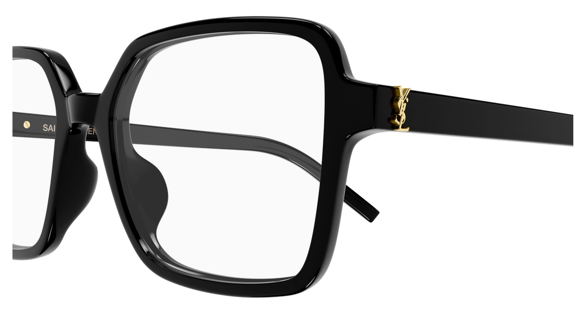 Saint Laurent Monogram SL M139 Noir 011 vue de profil - Les Lunettes de Pauline