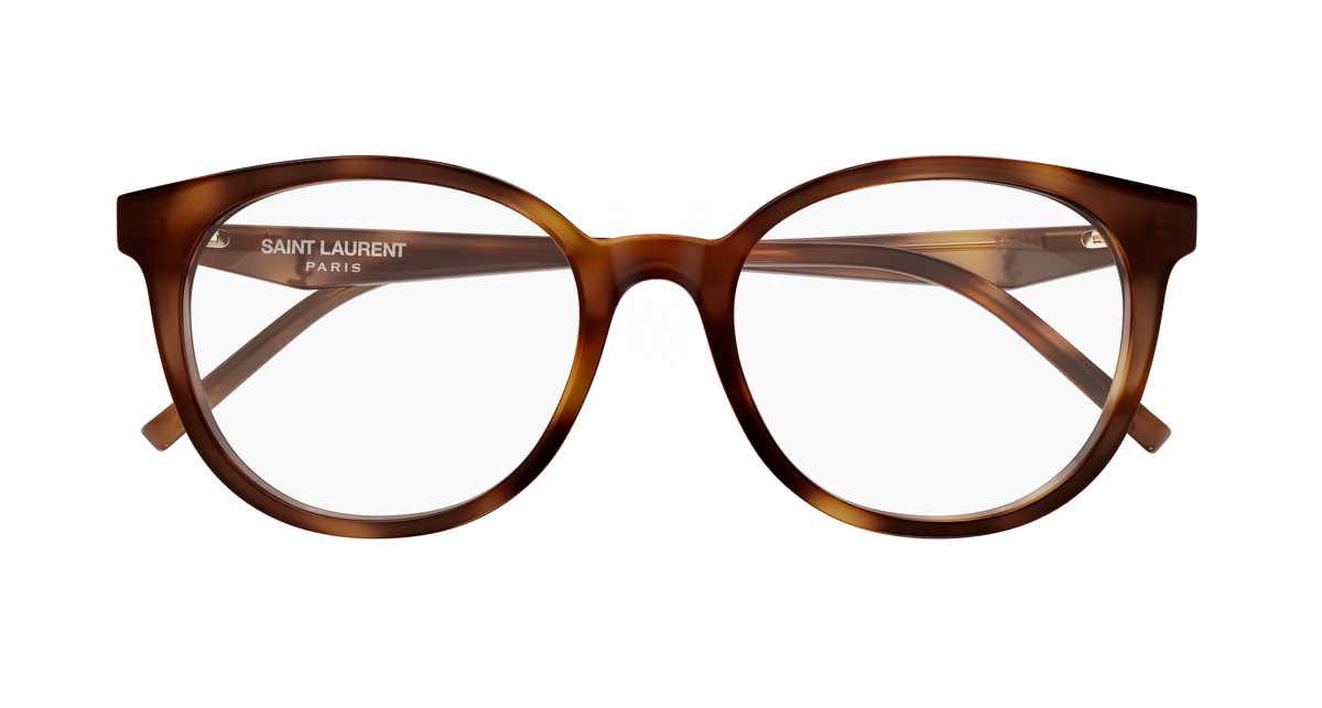 Saint Laurent Monogram SL M189/F Havane 003 de face - Les Lunettes de Pauline